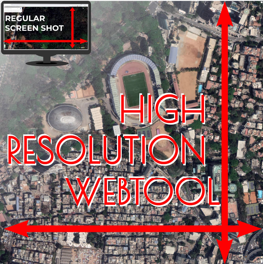 High Resolution Satellite Image - Architectural Webtools - Architects' Workshop India